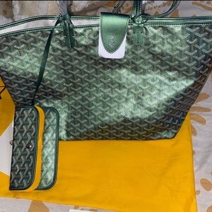 Goyard St. Louis pearly green PM
